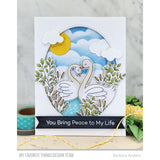 My Favorite Things Tranquil Swans Stamp & Die Set Bundle