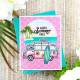 Sunny Studio Stamps Beach Bus Stamp & Die Bundle