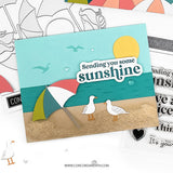 Concord & 9th Beach Day Stamp Set (4 x 4)