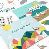 Concord & 9th Beach Day Stamp Set (4 x 4)