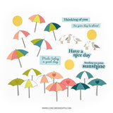 Concord & 9th Beach Day Stamp Set (4 x 4)