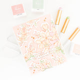 Pinkfresh Studio Sakura Stamp, Die, Stencil and Washi Bundle