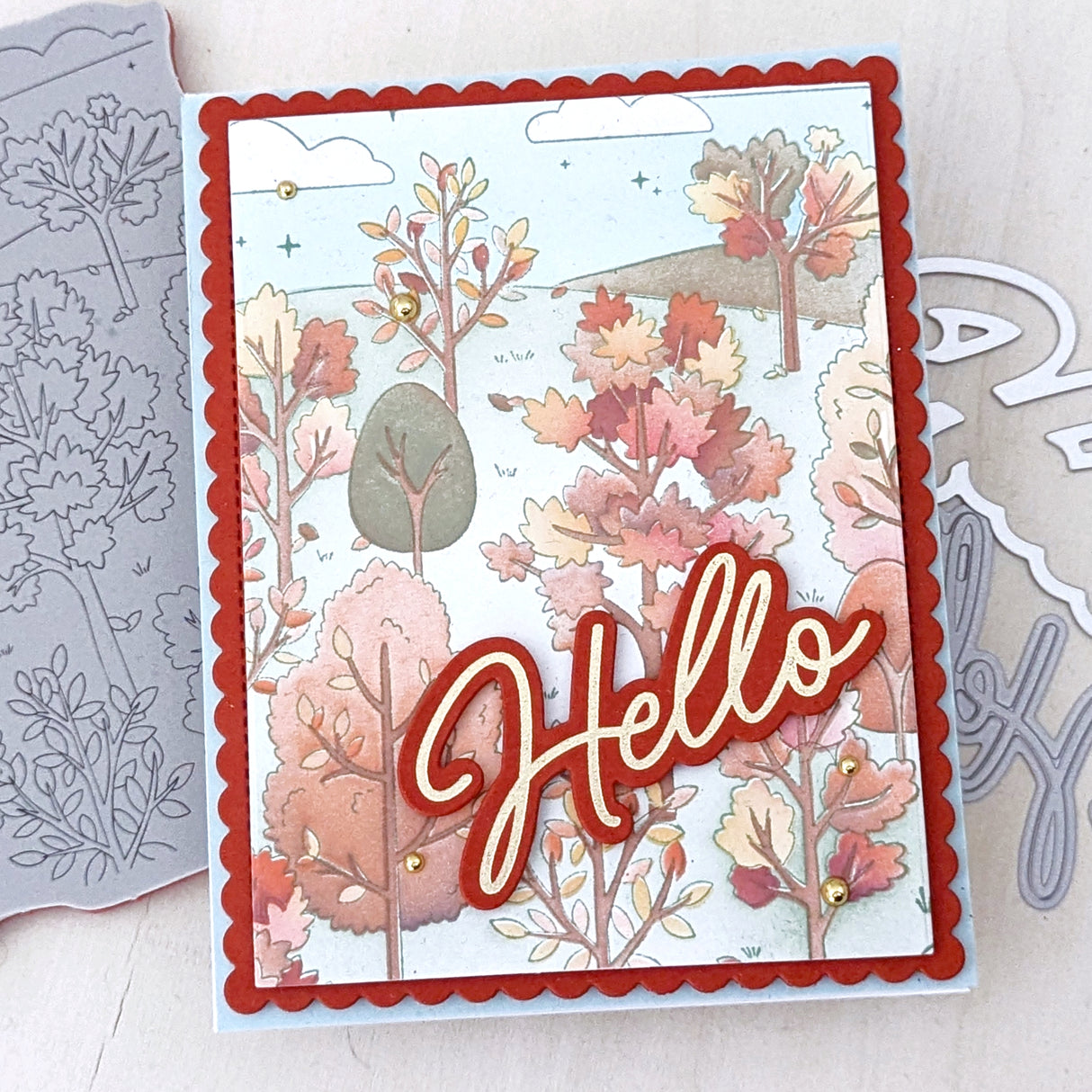 Pinkfresh Studio Dreamer's Forest cling stamp
