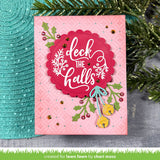 Lawn Fawn christmas stocking