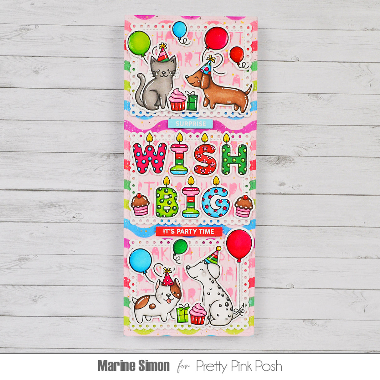 Pretty Pink Posh Birthday Dogs & Cats Bundle