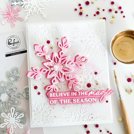 Pinkfresh Studio Large Snowflakes Die