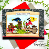 Honey Bee Stamps Lovely Layers: Tank Aquarium Add-on - Honey Cuts