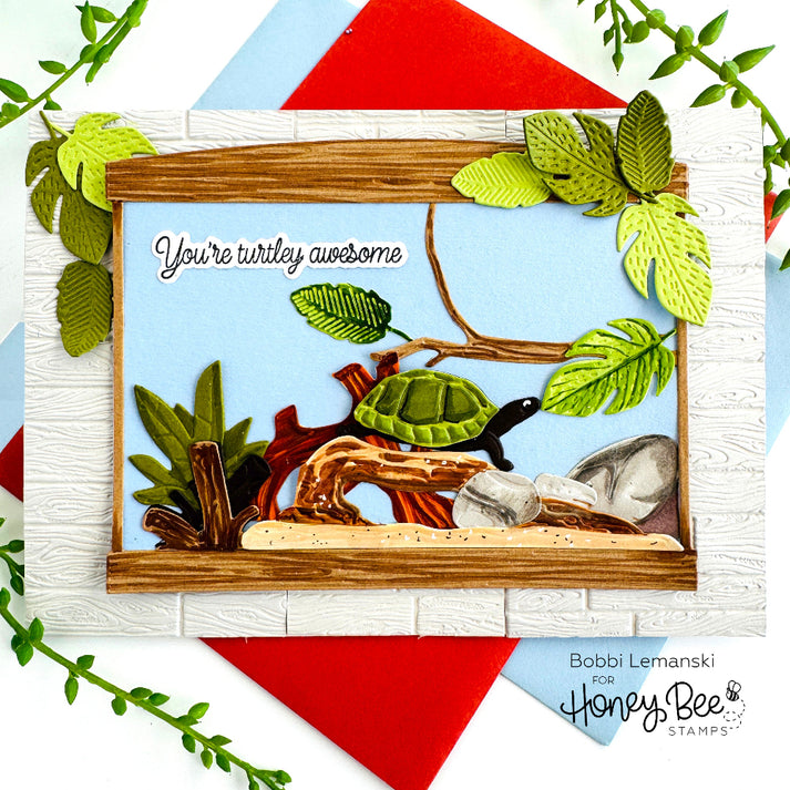 Honey Bee Stamps Lovely Layers: Tank Terrarium Add-on- Honey Cuts