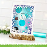 Lawn Fawn Bokeh Circles Hot Foil Plates & Die Set Bundle