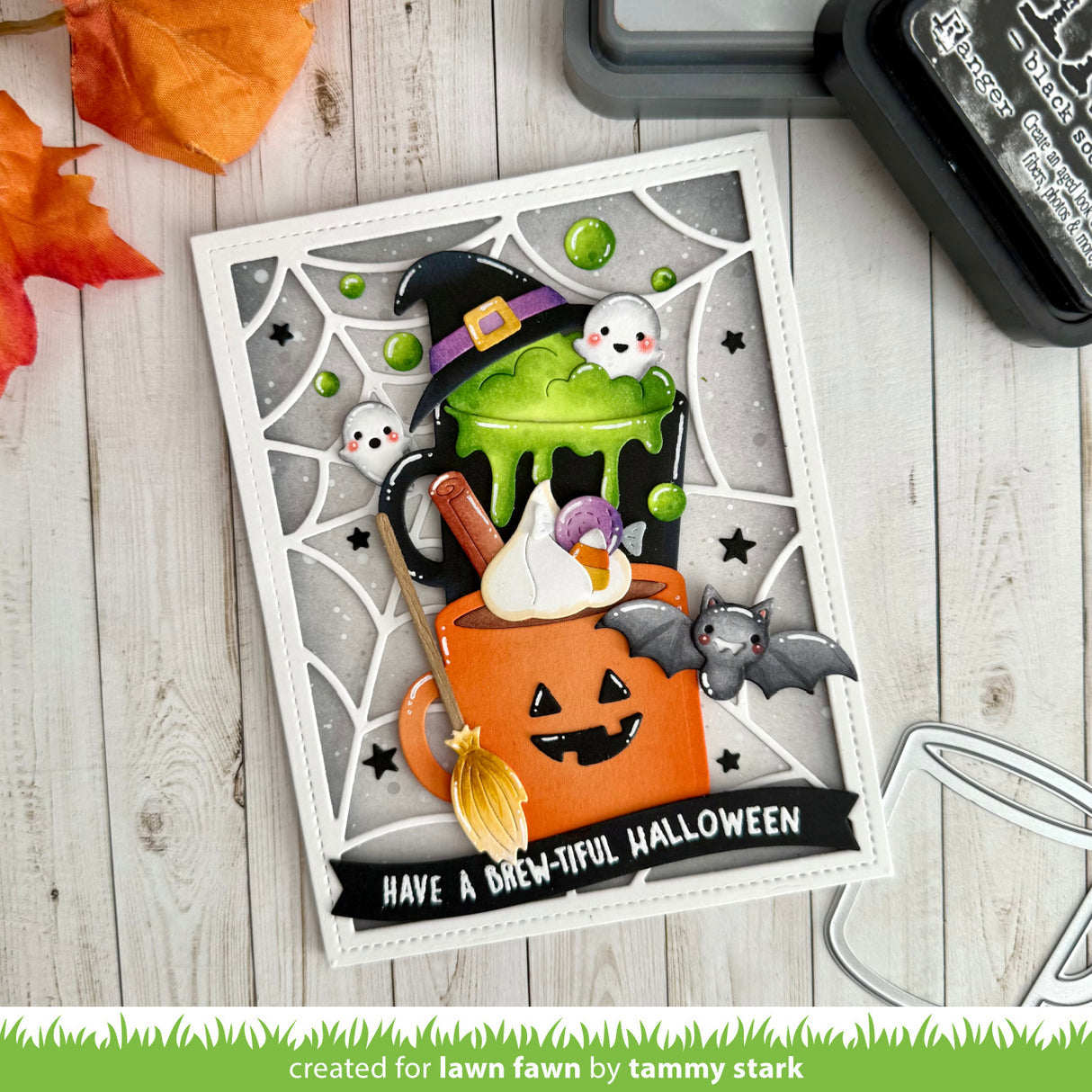 Lawn Fawn build-a-drink mug add-on