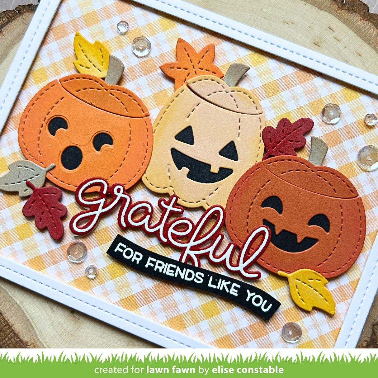 Lawn Fawn build-a-jack-o'-lantern
