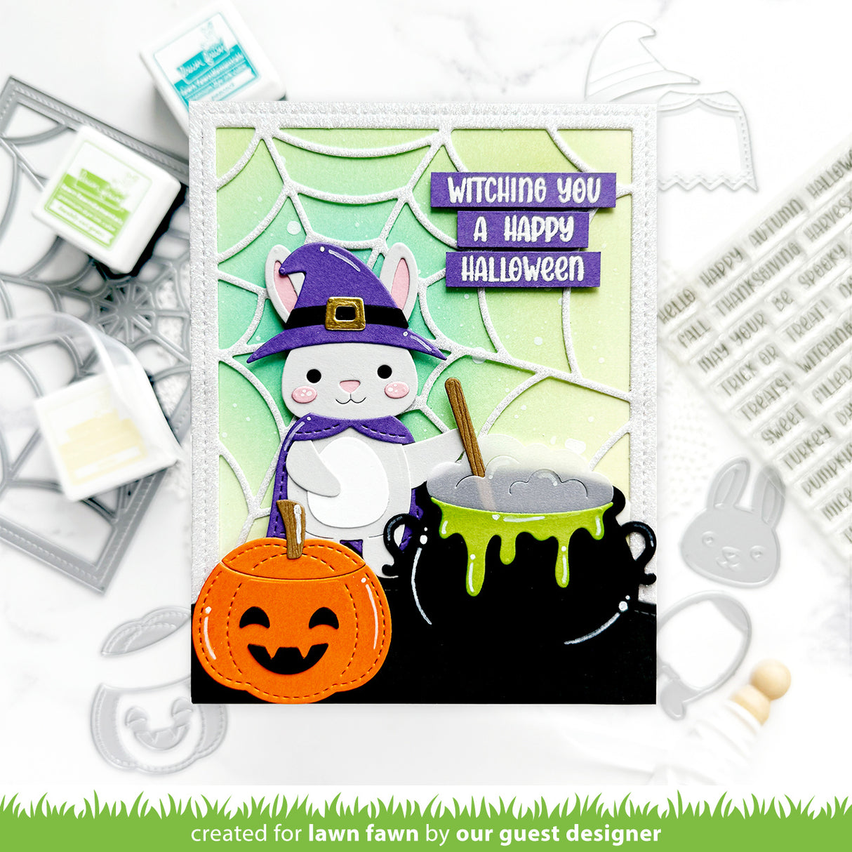 Lawn Fawn build-a-critter costumes