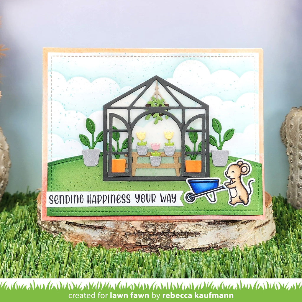 Lawn Fawn Build-a-Greenhouse Die Set