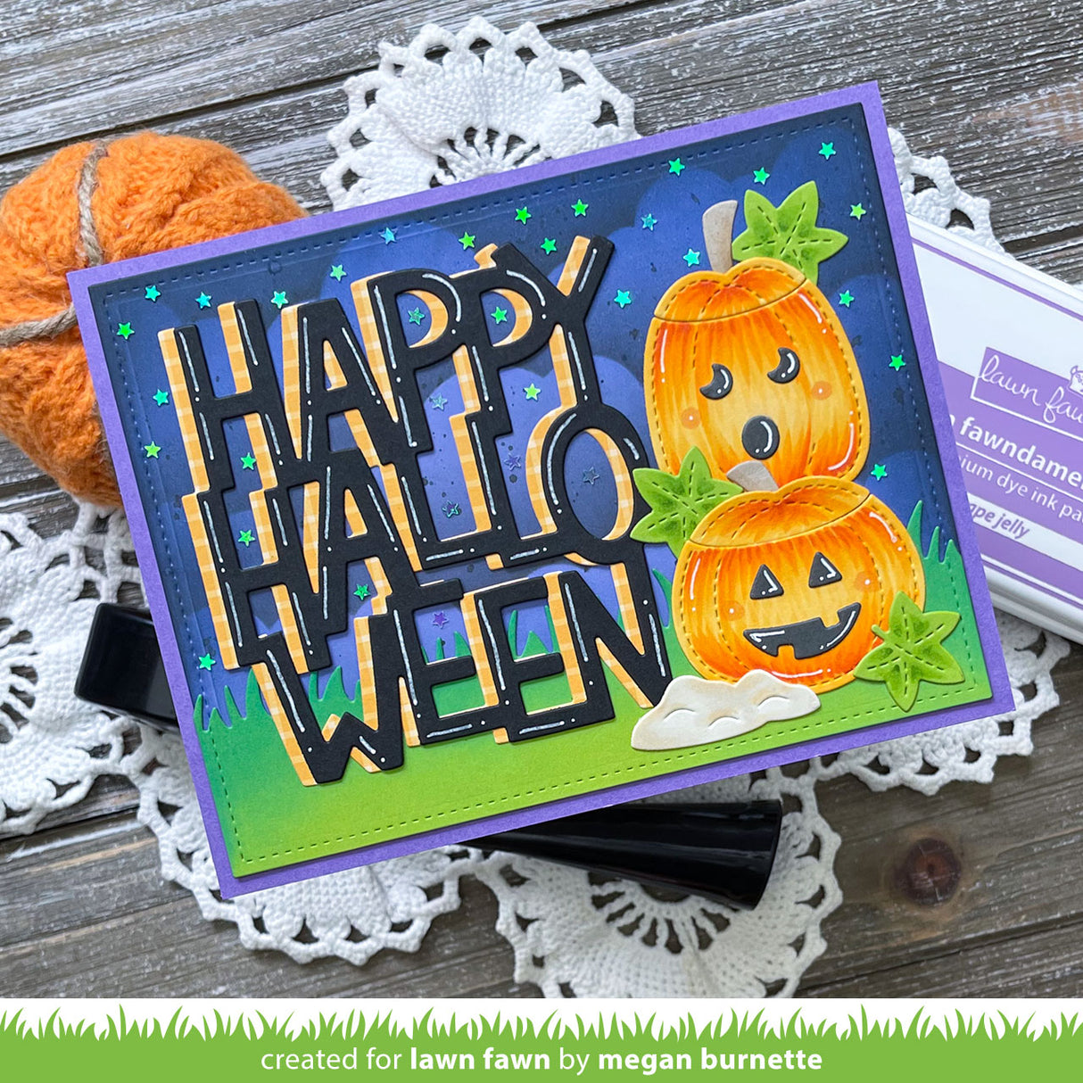 Lawn Fawn build-a-jack-o'-lantern
