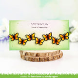 Lawn Fawn Butterfly Border