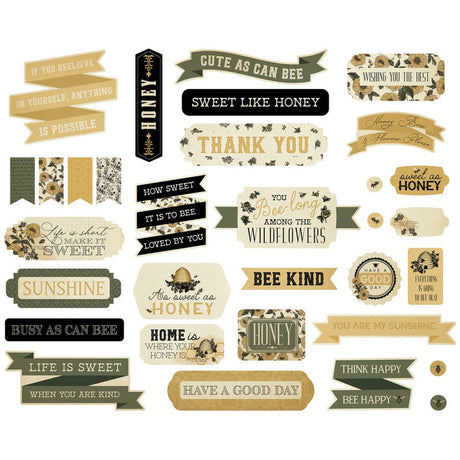*COMING SOON* Carta Bella Honey Bee Titles & Phrases