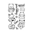 Hero Arts Winter Mail Critters Stamp Set