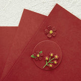 Spellbinders Pomegranate Color Essentials Cardstock 8.5" x 11" - 10 Pack