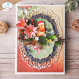 Elizabeth Craft Designs Festive Holly Sentiments