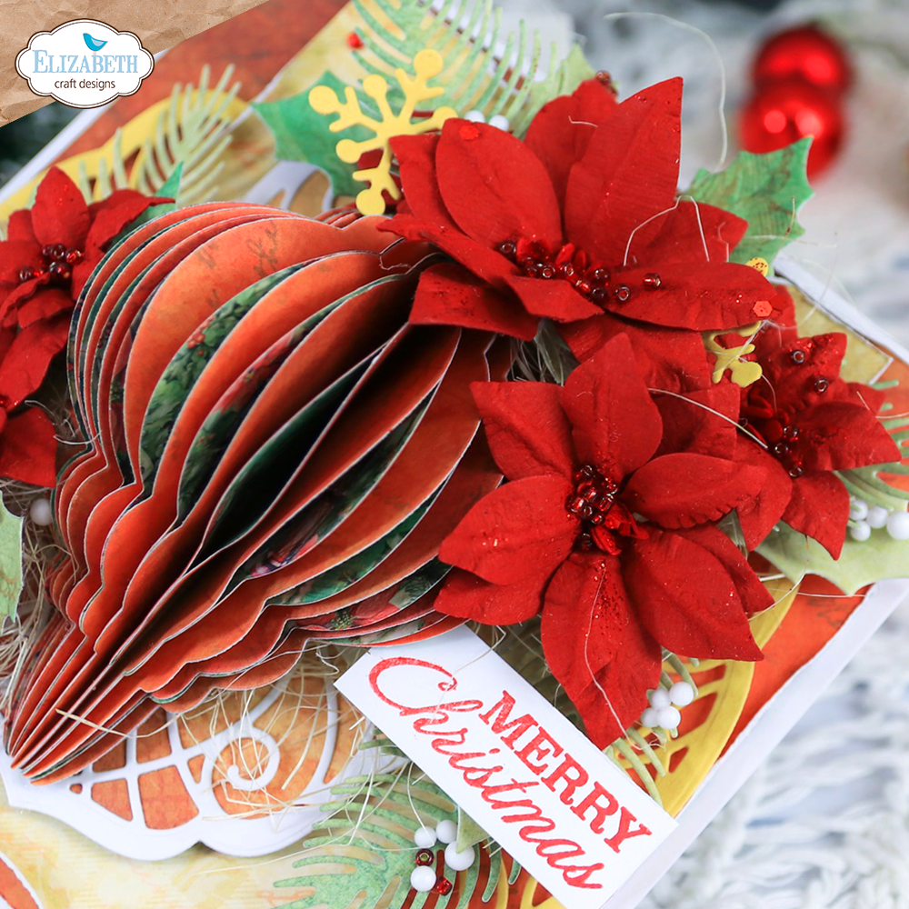 Elizabeth Craft Designs Festive Holly Sentiments