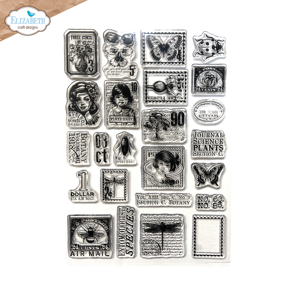 Elizabeth Craft Designs Postage Stamps 3