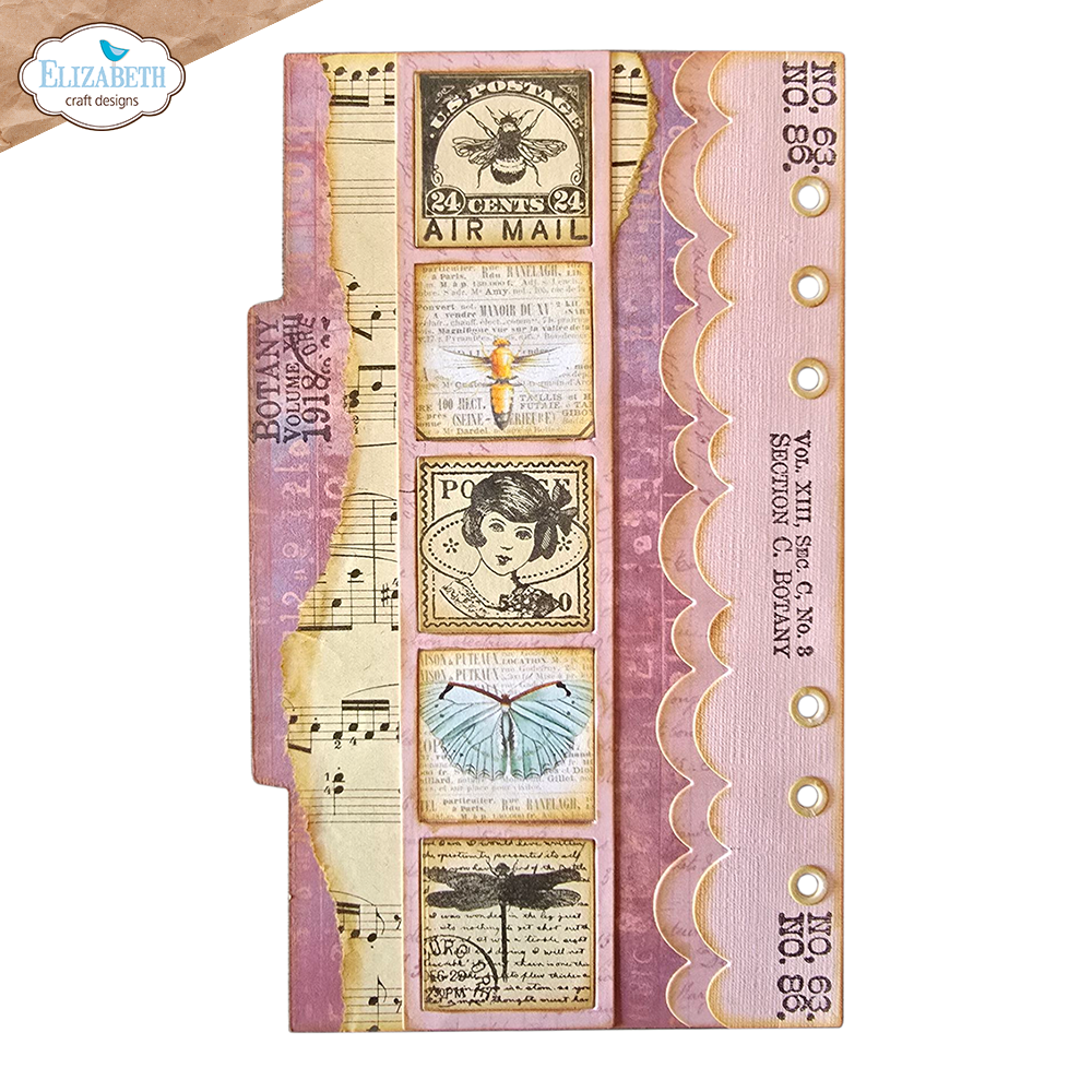 Elizabeth Craft Designs Postage Stamps 3