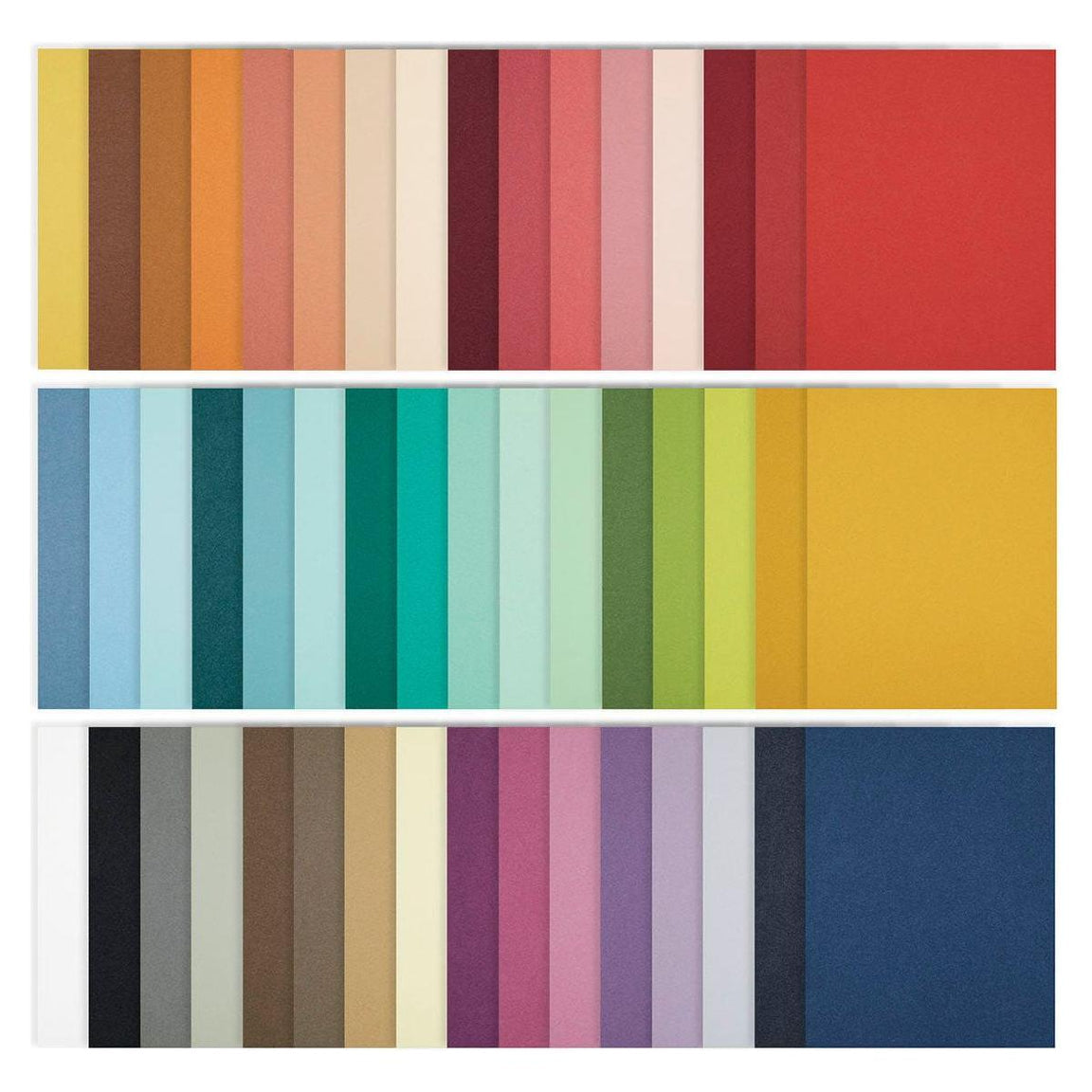 Spellbinders The Full 48 ColorWheel Cardstock Pack 8.5" x 11" - 1 each