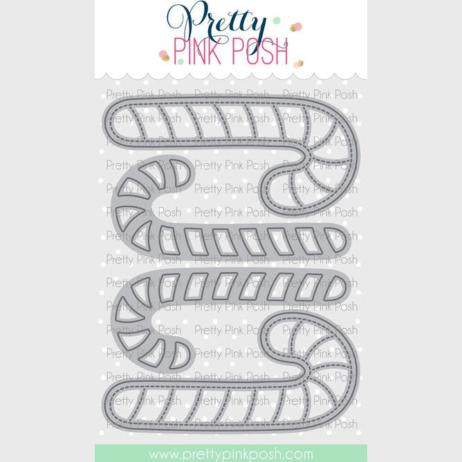 Pretty Pink Posh Candy Cane Shakers