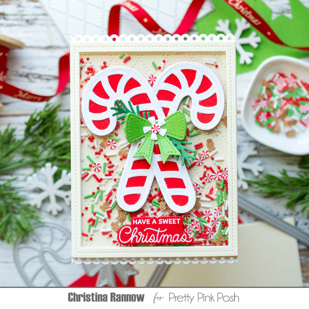 Pretty Pink Posh Candy Cane Shakers