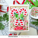 Pretty Pink Posh Candy Cane Shakers