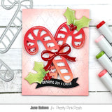 Pretty Pink Posh Candy Cane Shakers