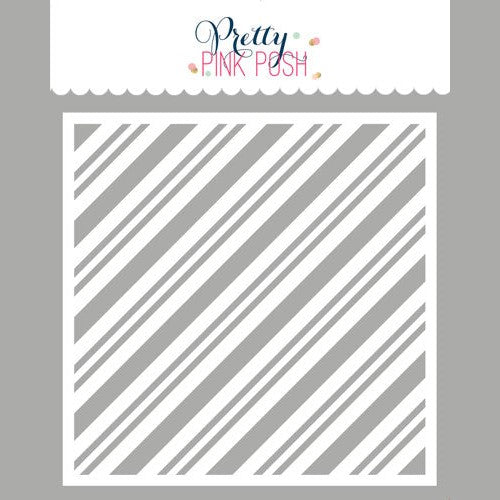 Pretty Pink Posh Candy Cane Stripes