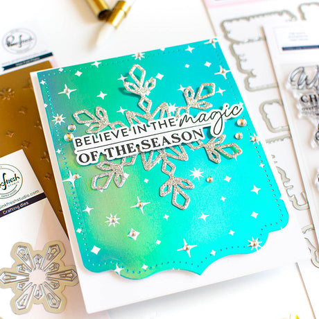 Pinkfresh Studio Holiday Large Sentiments Stamp