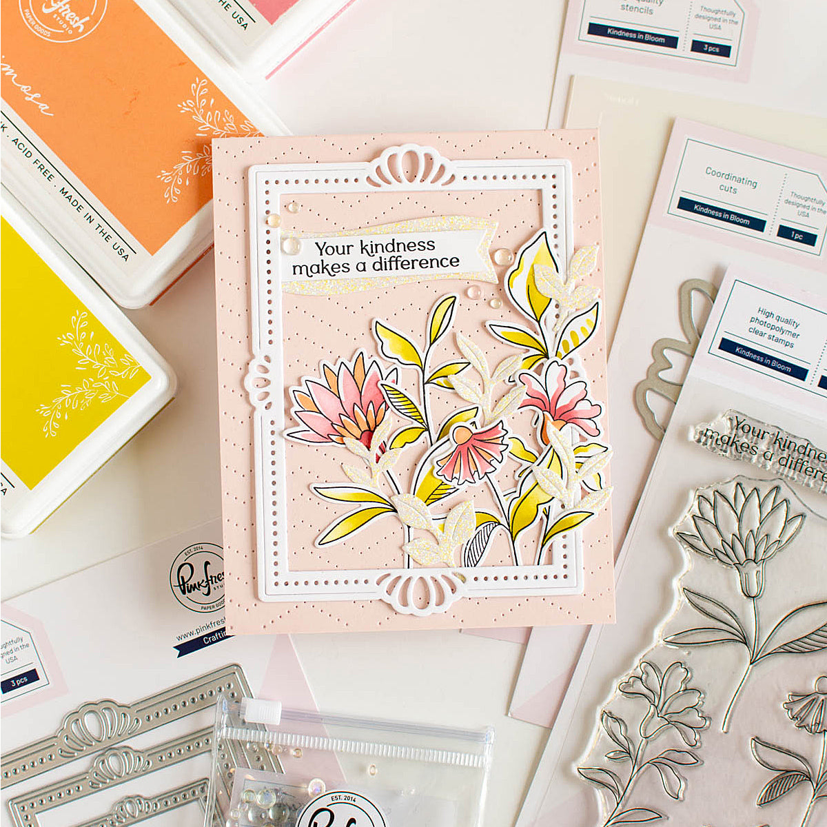 Pinkfresh Studio Kindness in Bloom Bundle