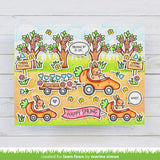 Lawn Fawn Carrot 'Bout You Banner Add-on Stamp and Die Set Bundle