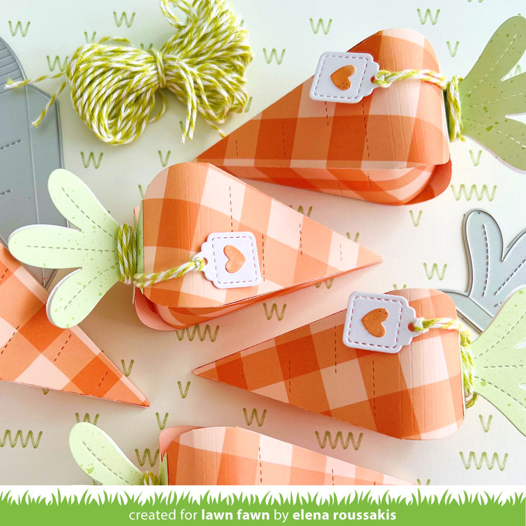 Lawn Fawn Carrot Treat Box Die Set