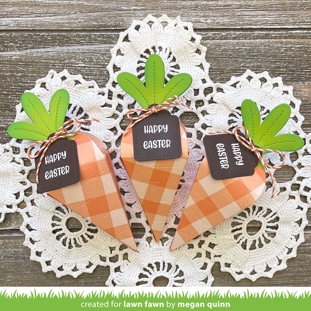 Lawn Fawn Carrot Treat Box Die Set