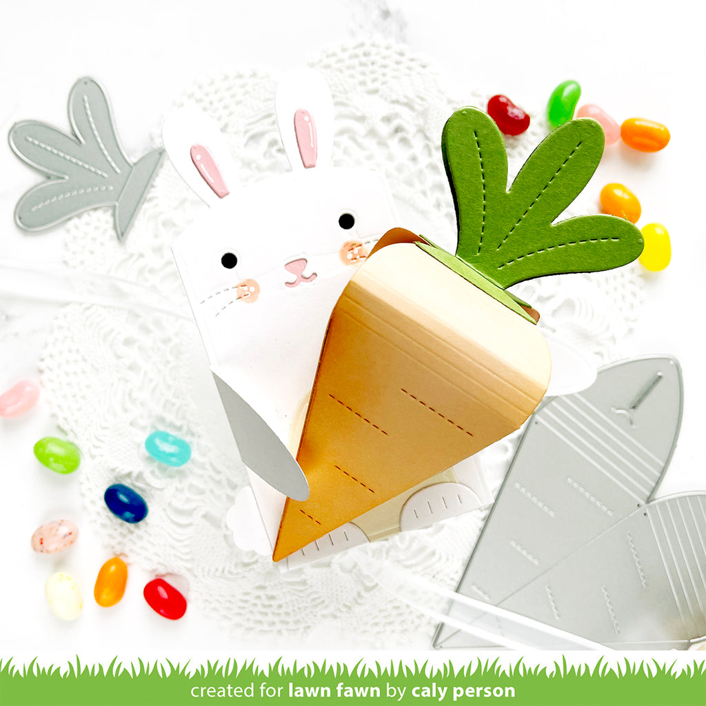 Lawn Fawn Carrot Treat Box Die Set
