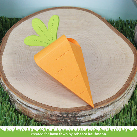 Lawn Fawn Carrot Treat Box Die Set