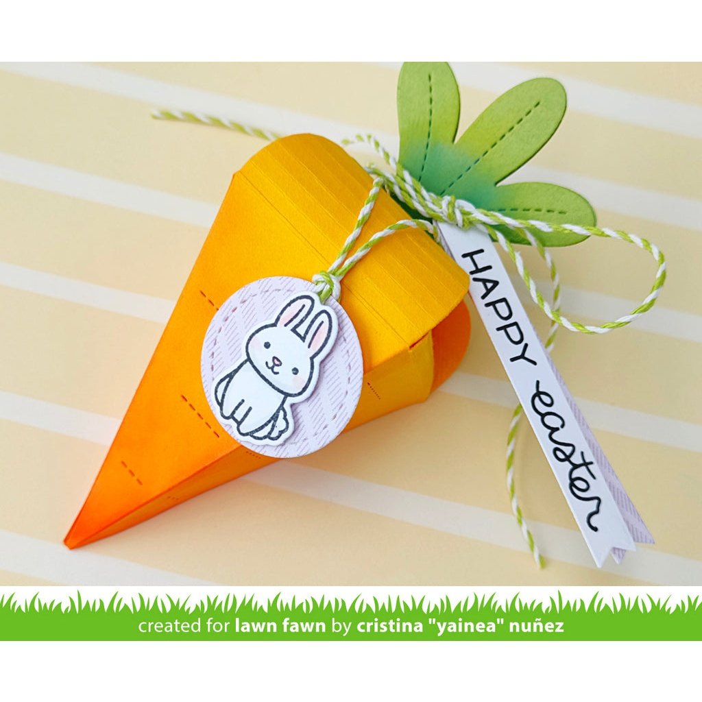 Lawn Fawn Carrot Treat Box Die Set