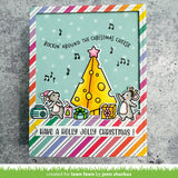 Lawn Fawn Cheesy Christmas Stamp, Die & Stencil Bundle