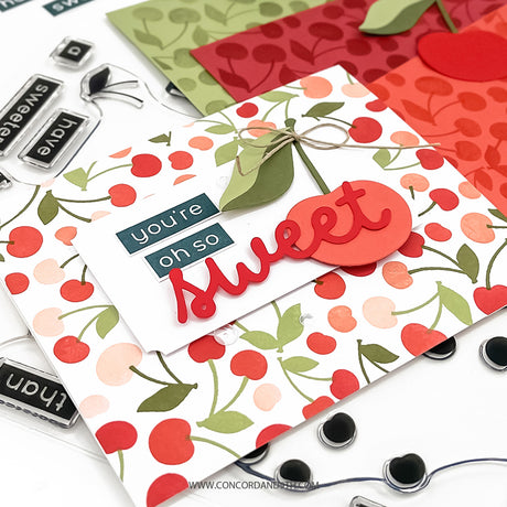 Concord & 9th Cherry Turnabout™ Stamp Set (6 x 8)