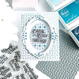 Pinkfresh Studio Dotted Petals Press Plate