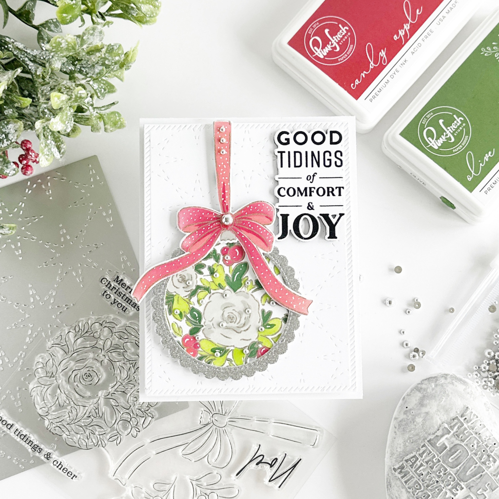 Pinkfresh Studio Holiday Large Sentiments Stamp