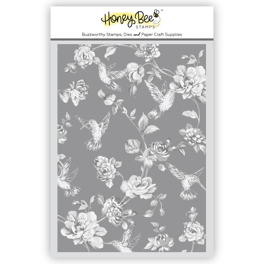 Honey Bee Stamps Chinoiserie - 3D Embossing Folder