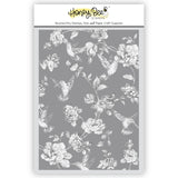 Honey Bee Stamps Chinoiserie - 3D Embossing Folder