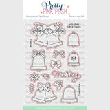 Pretty Pink Posh Christmas Bells dies