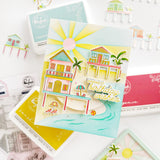 Pinkfresh Studio Coastal Paradise die