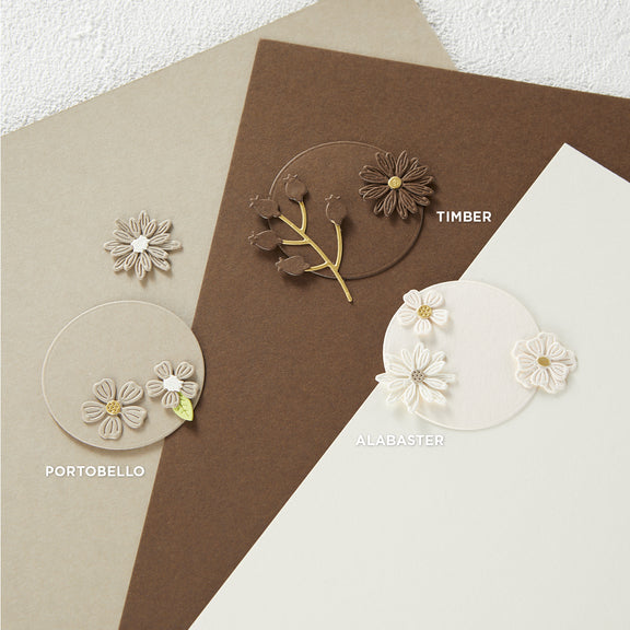 Spellbinders Portobello Color Essentials Cardstock 8.5"x11" - 10 Pack