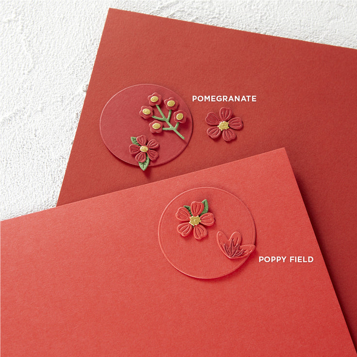 Spellbinders Pomegranate Color Essentials Cardstock 8.5" x 11" - 10 Pack